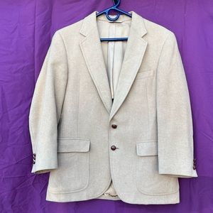 Vintage 100% Camel Hair Blazer, Sport Coat